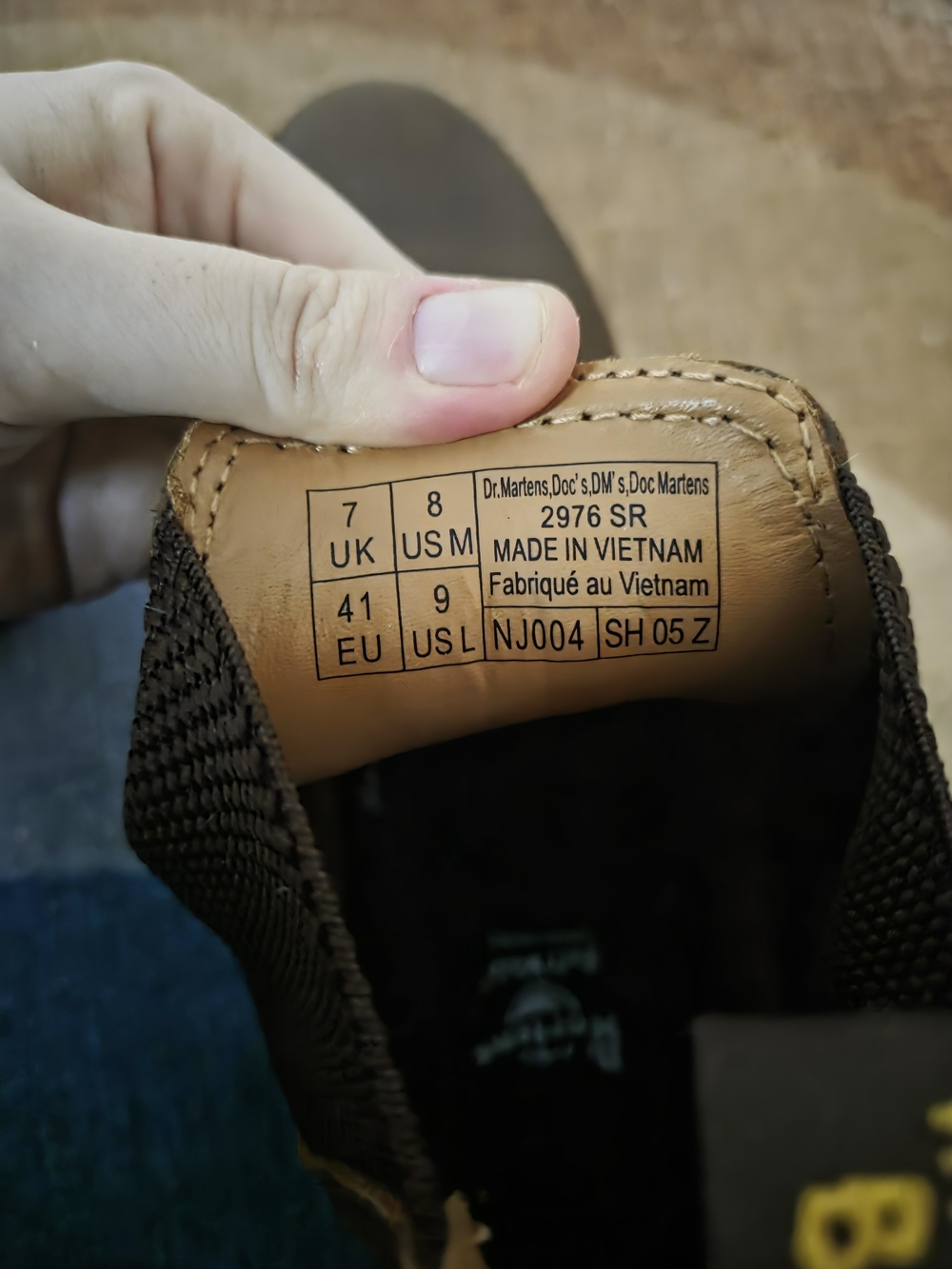 Dr. Martens Brown Leather Chelsea Boots - Women 9 - Picture 4 of 4